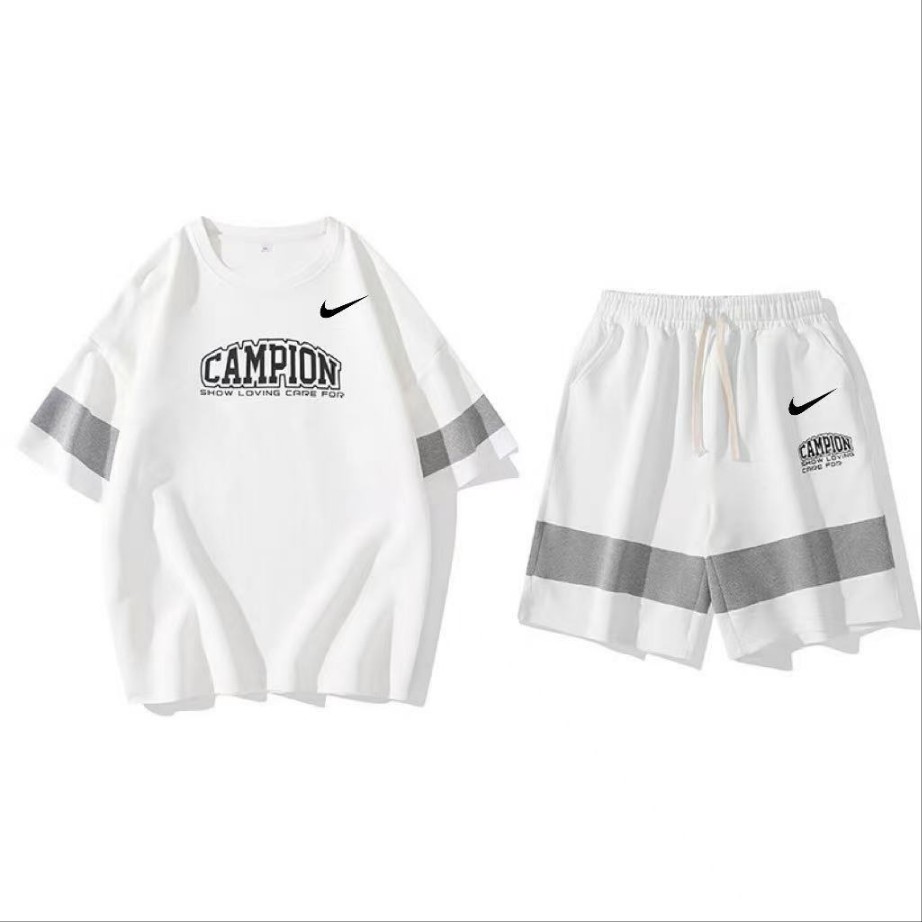 나이* 반팔 & 반바지 세트