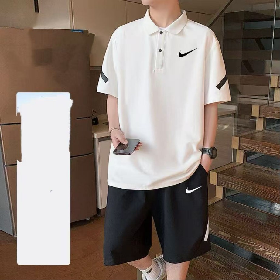 나이* 반팔 & 반바지 세트